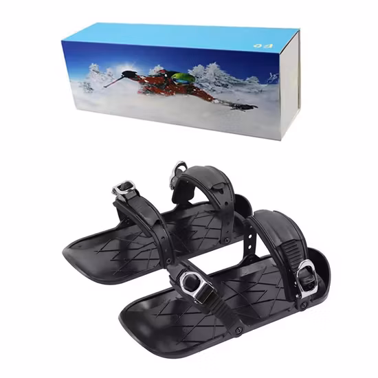 Lovely Cute Baby Leather Snow Boots Children Winter Snow Boots Ski Boots