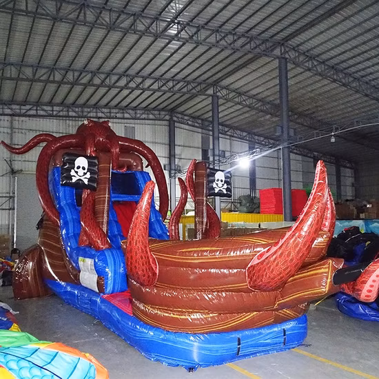 Funny Design Inflatable Slide Without Pool for Kids and Adults
