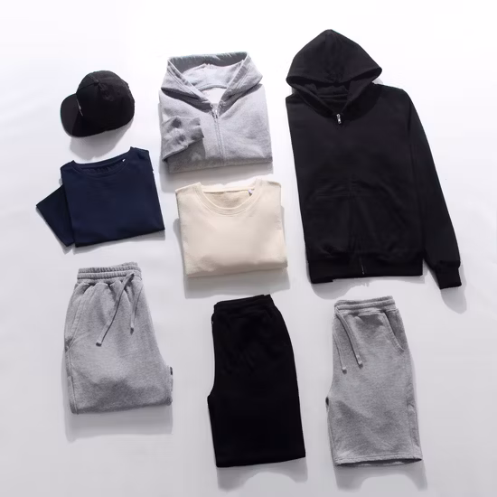 Abbigliamento fitness di marca privata Abbigliamento da allenamento traspirante di moda Abbigliamento da palestra Running Tessuti Dri-Fit yoga personalizzati Taglie forti Felpe sportive per uomo