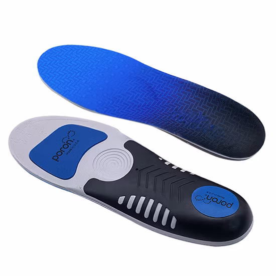 Solette di rinforzo per altezza sportiva in PU per massaggio Soletta di supporto per arco plantare popcorn