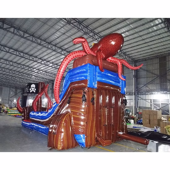 Scivolo gonfiabile dal design divertente senza piscina per bambini e adulti