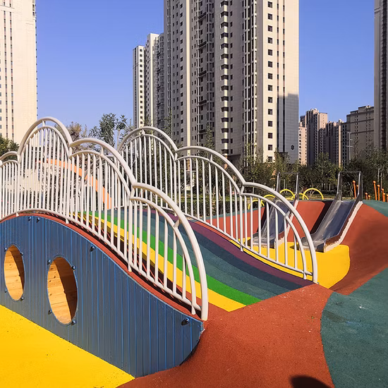 Promozione Funny Sport Parco giochi economico per bambini con scivolo