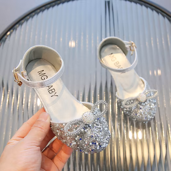 Hws002 Scarpe da sposa con tacco alto Scarpe bianche da abito da sposa